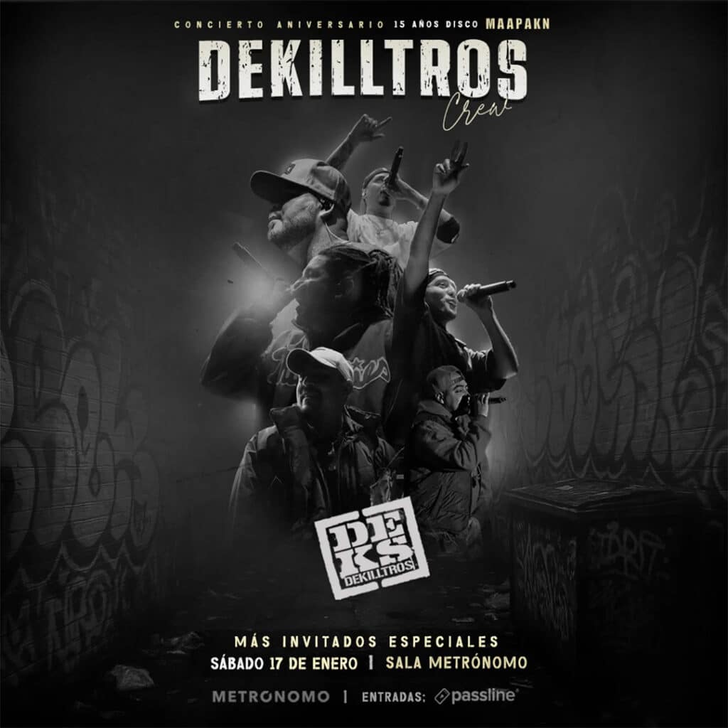De Killtros celebra 15 años de “MAAPAKN” con concierto especial